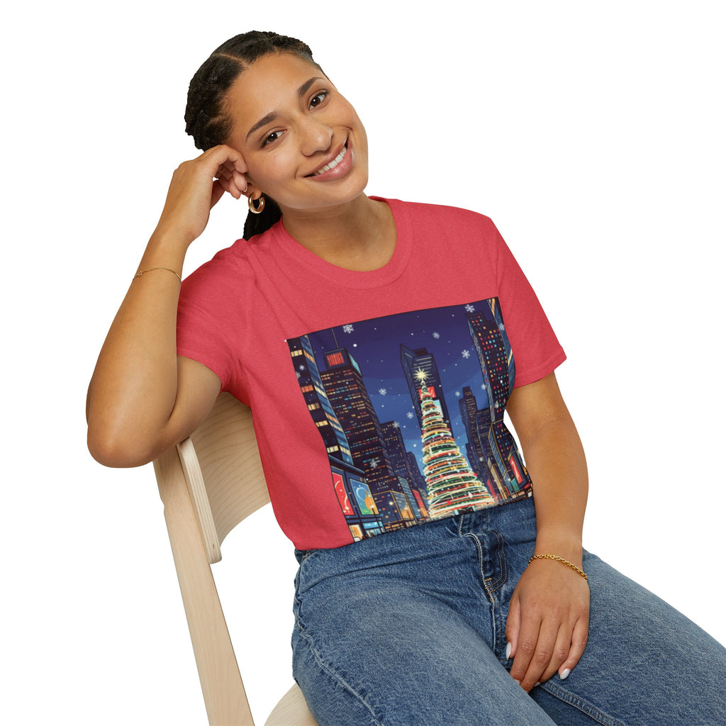 New York Christmas T-Shirt: Festive & Stylish