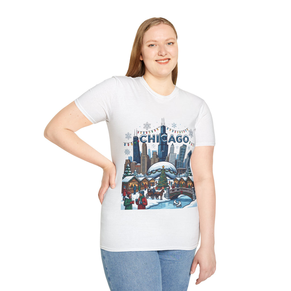 Chicago Christmas Tshirt