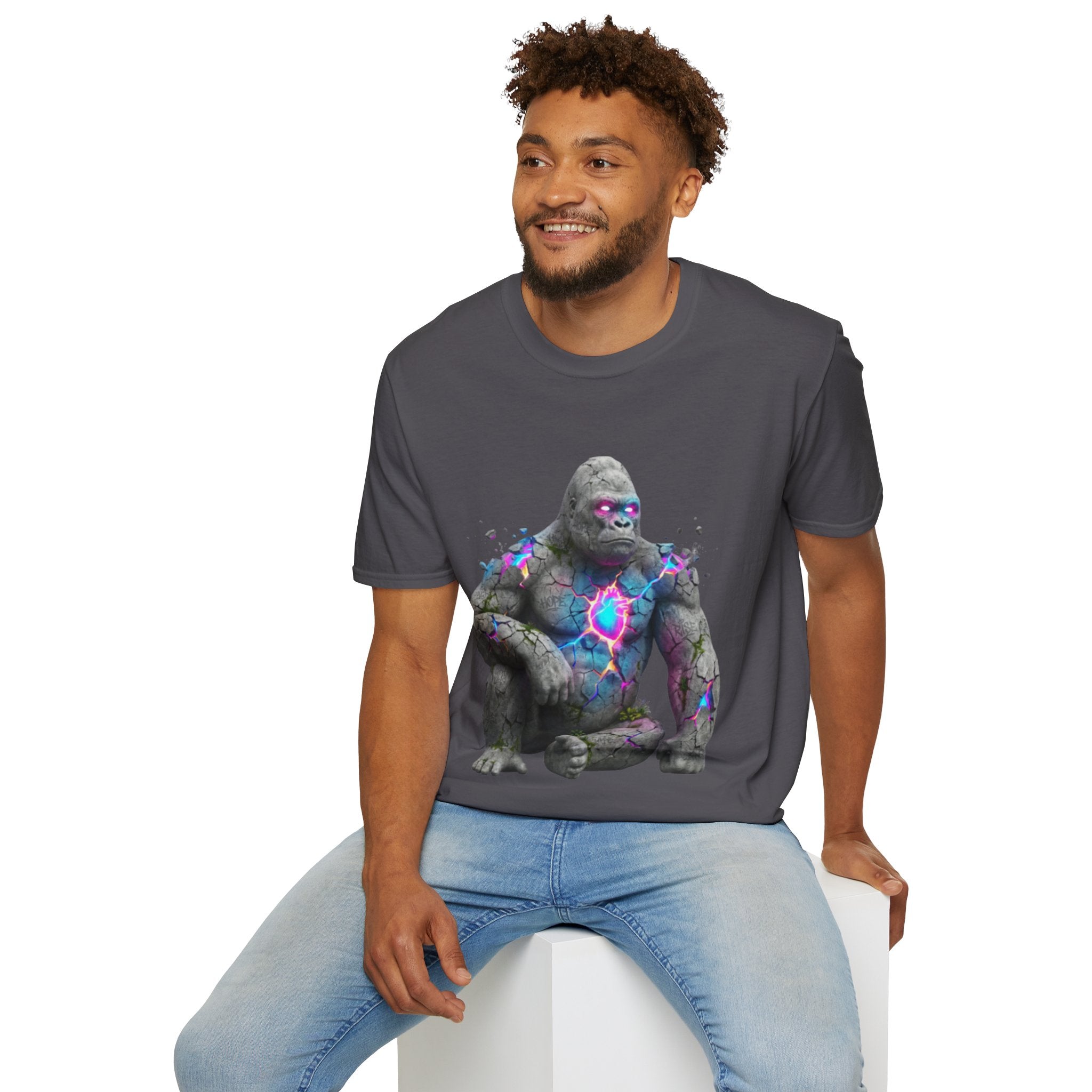 Urban Stone Gorilla Graphic Tee - Trendy Streetwear