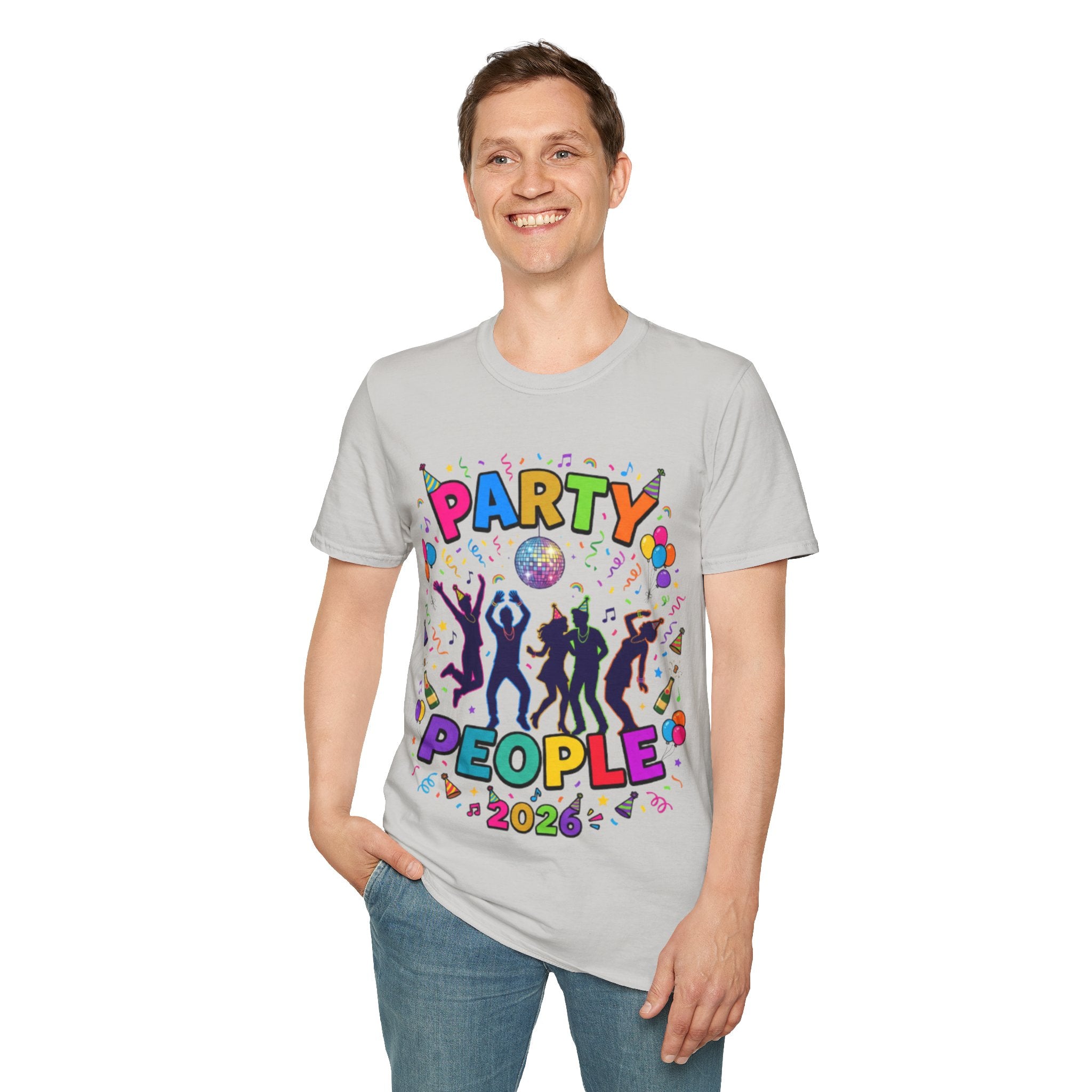Party People 2026 Vibrant Streetwear Tee