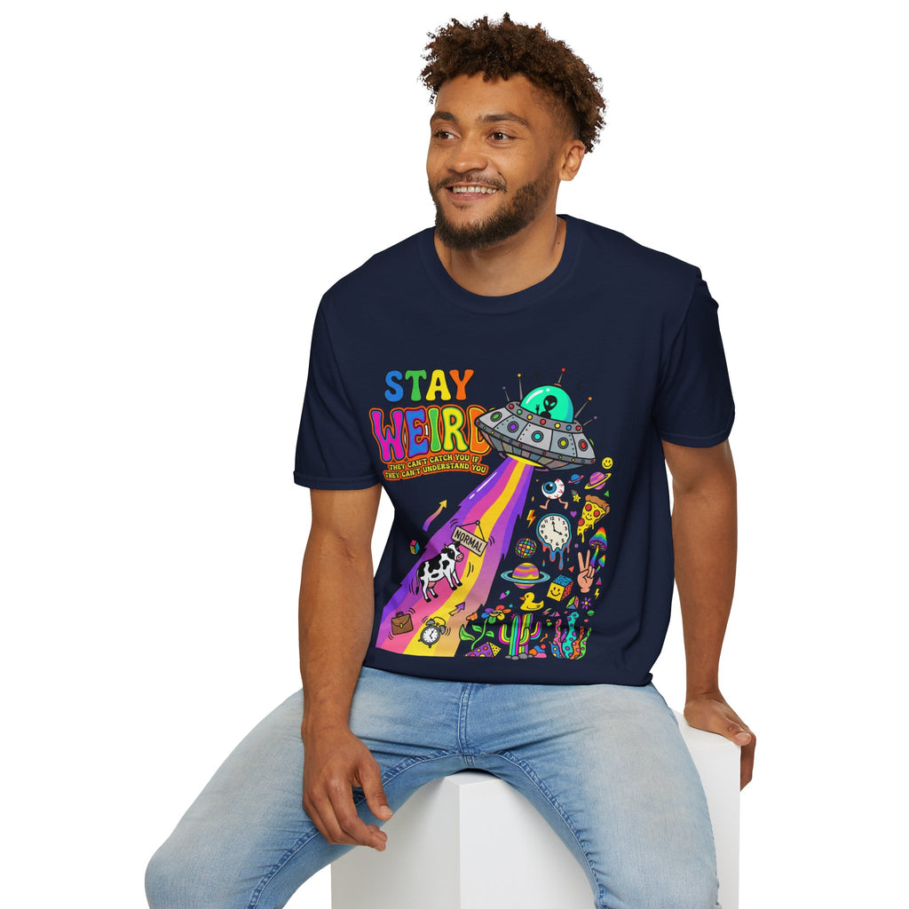 Stay Weird Tee - Trendy Urban Streetwear