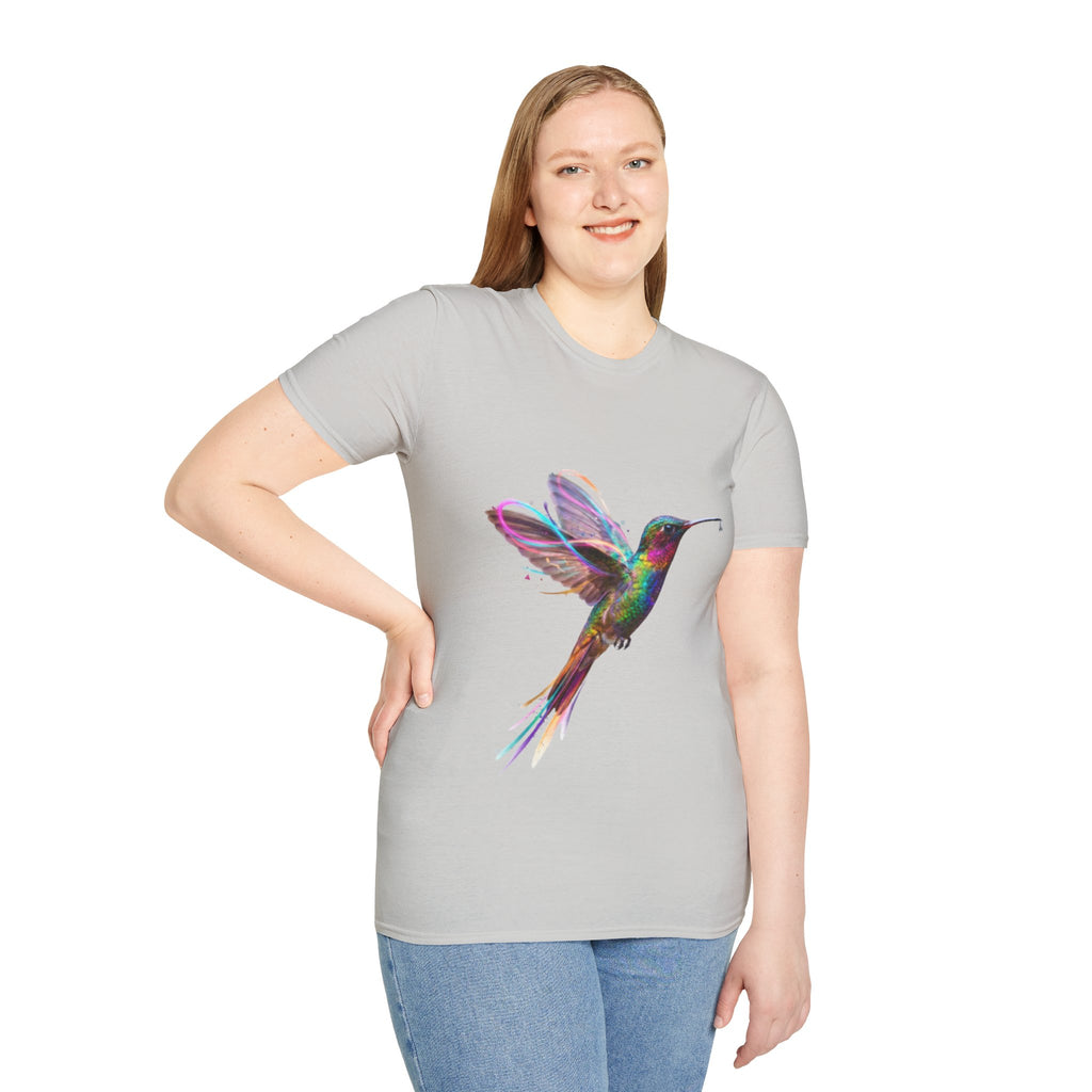 Vibrant Hummingbird Urban Streetwear Tee