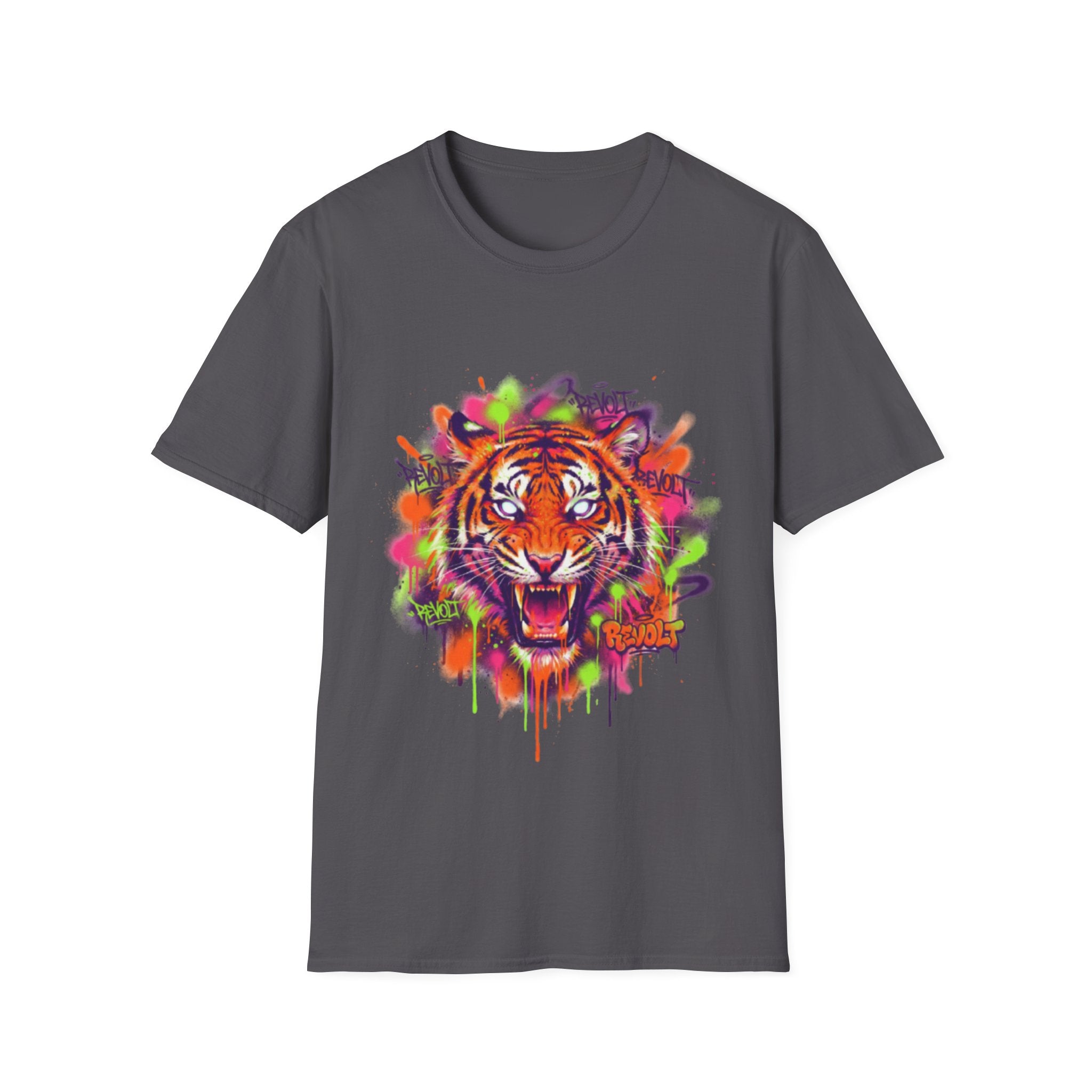 Trendy Urban Tiger Tee - Bold Streetwear Vibes