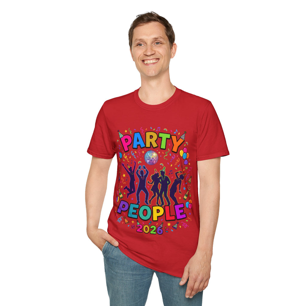 Party People 2026 Vibrant Streetwear Tee