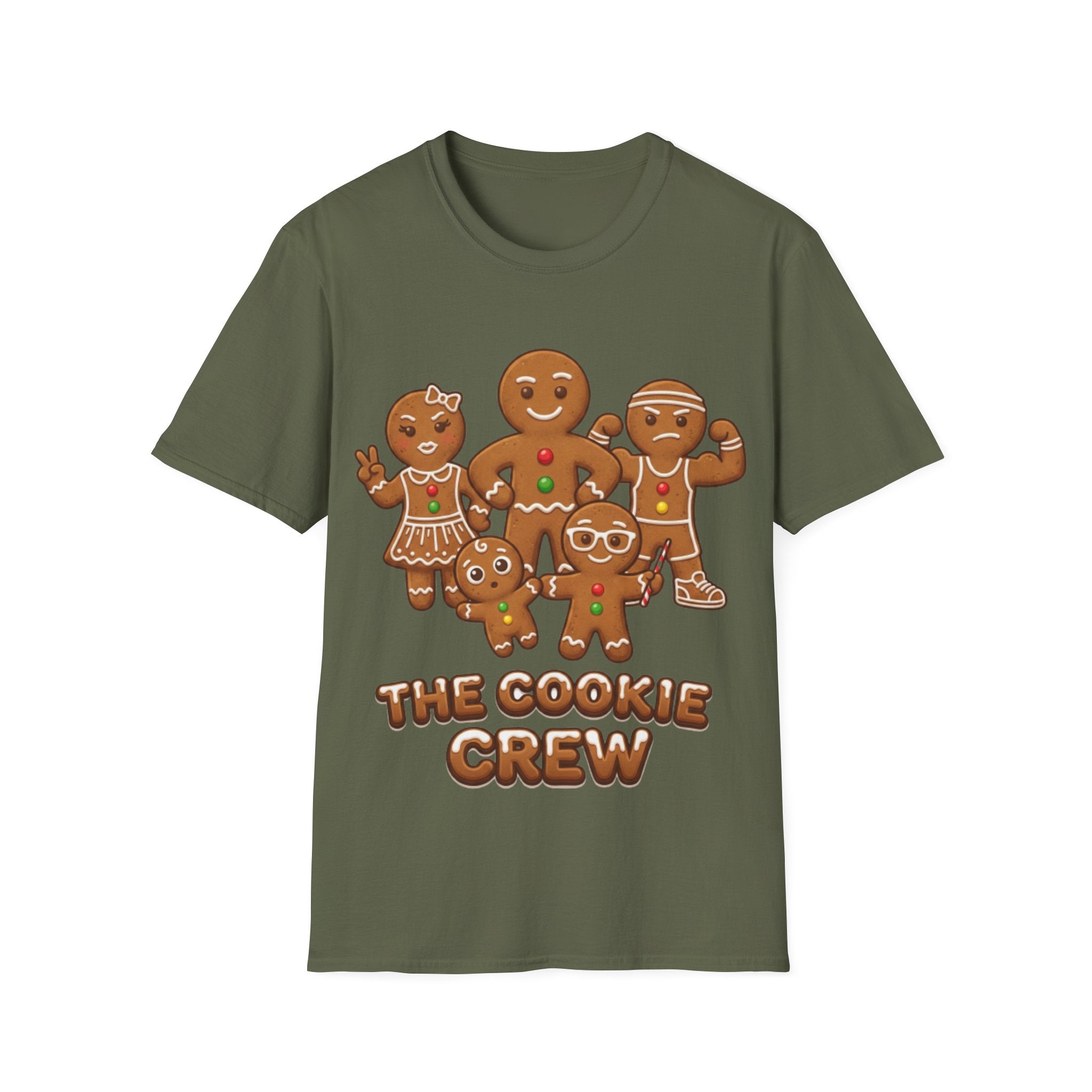 Trendy Cookie Crew Graphic Tee for Urban Style