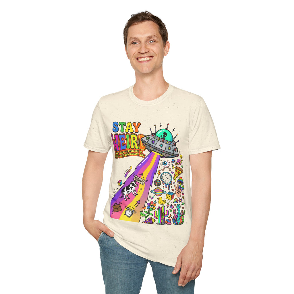 Stay Weird Tee - Trendy Urban Streetwear