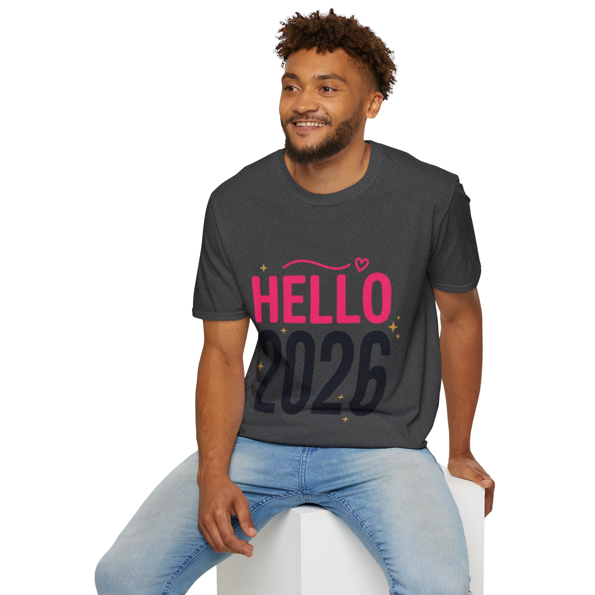 Hello 2026 New Year T-Shirt | Festive NYE Graphic Tee