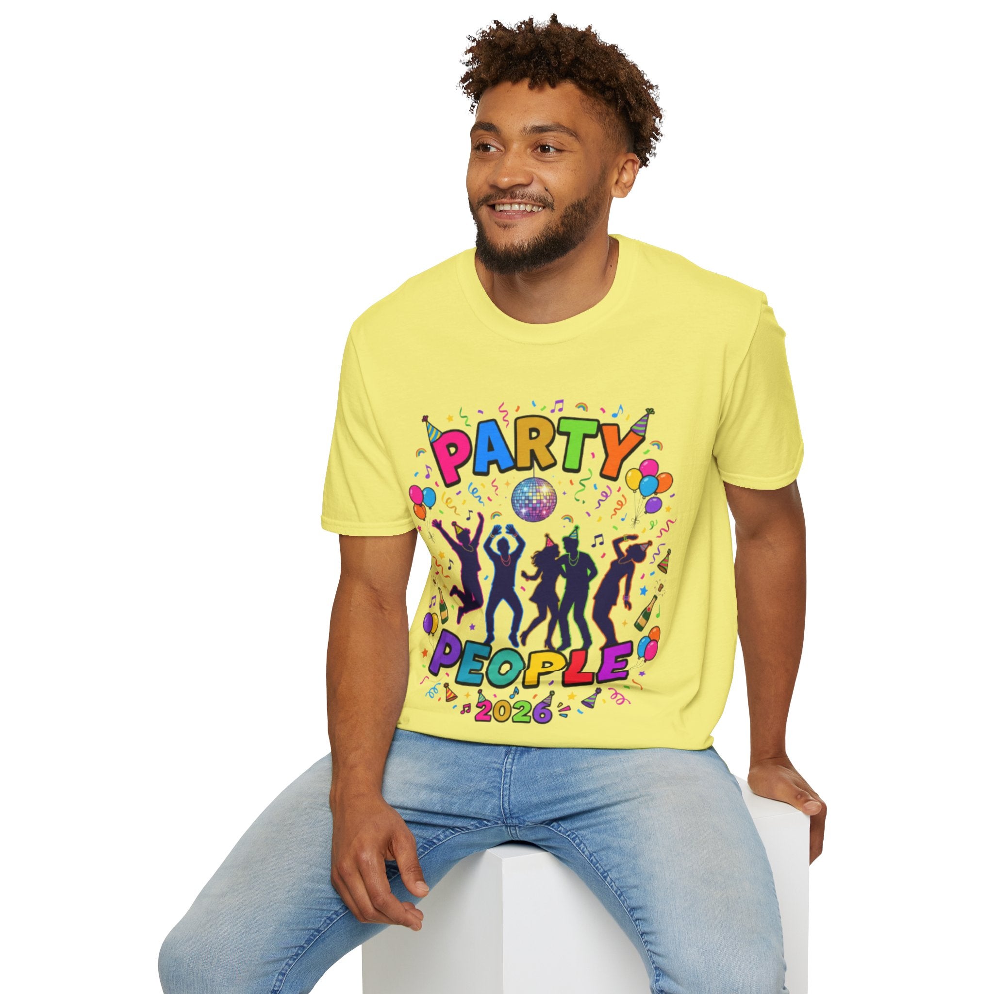 Party People 2026 Vibrant Streetwear Tee
