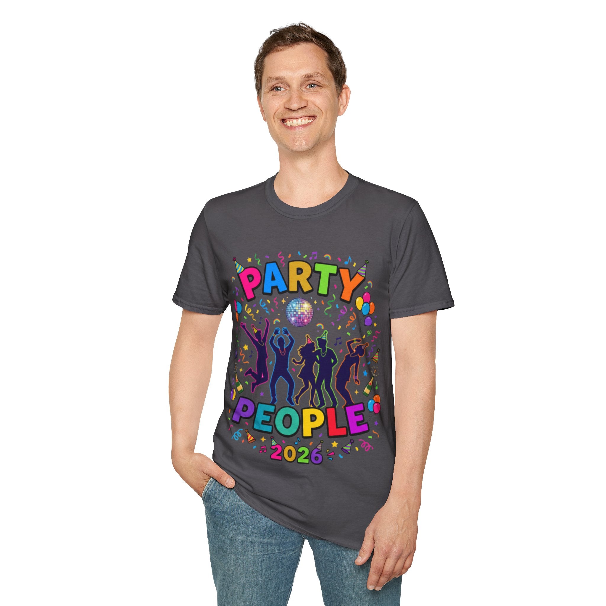 Party People 2026 Vibrant Streetwear Tee