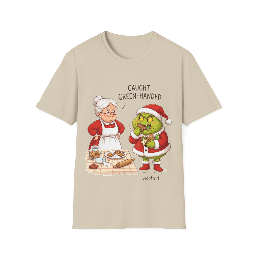 Grinch Cookie Thief T-shirt | Funny Holiday Baking Tee