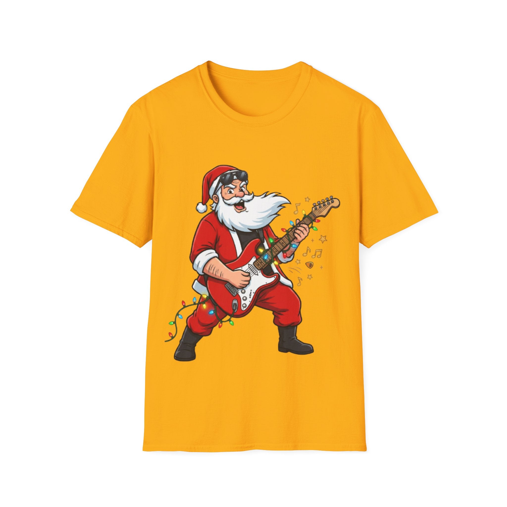 Rockin' Santa Tee - Trendy Urban Streetwear Vibe