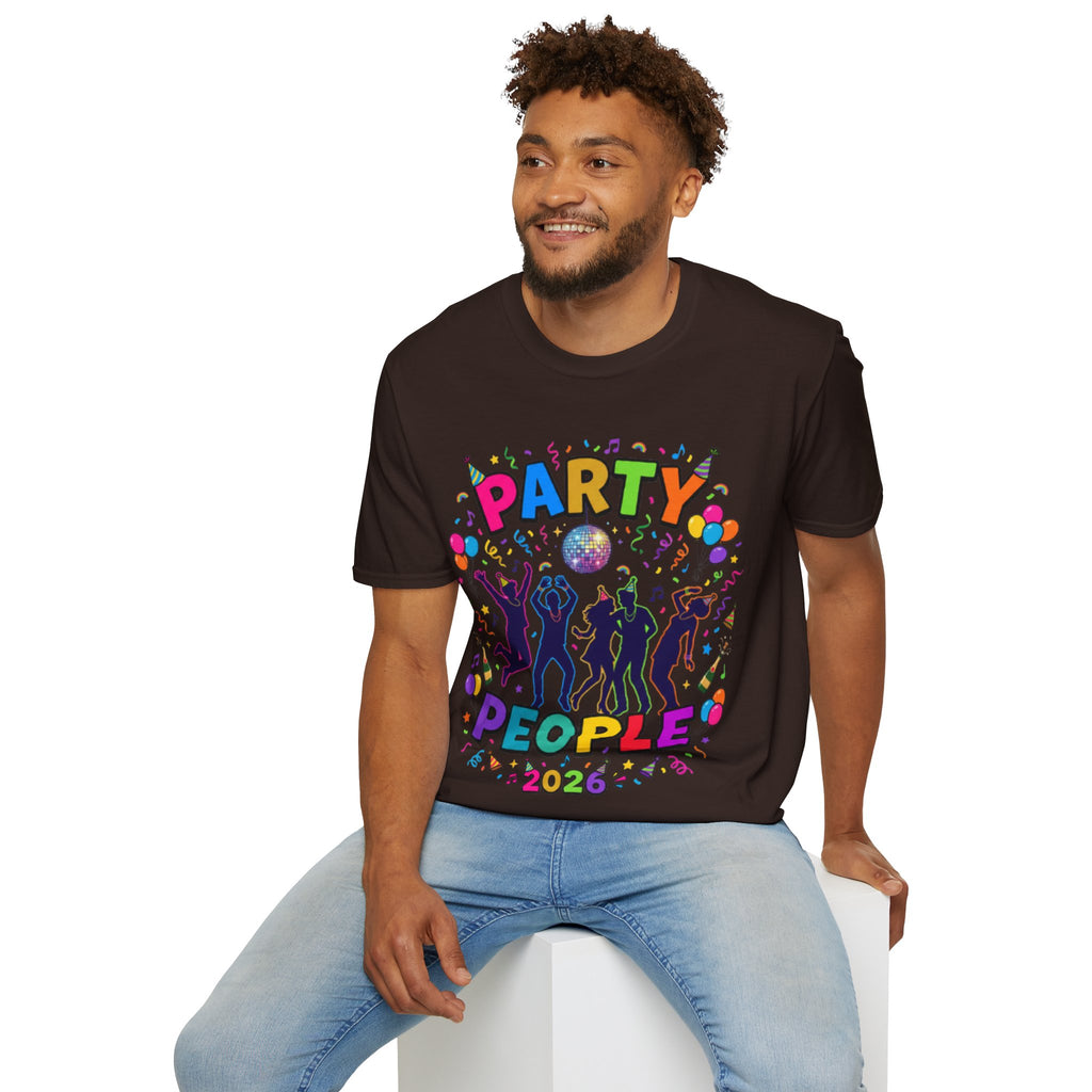 Party People 2026 Vibrant Streetwear Tee