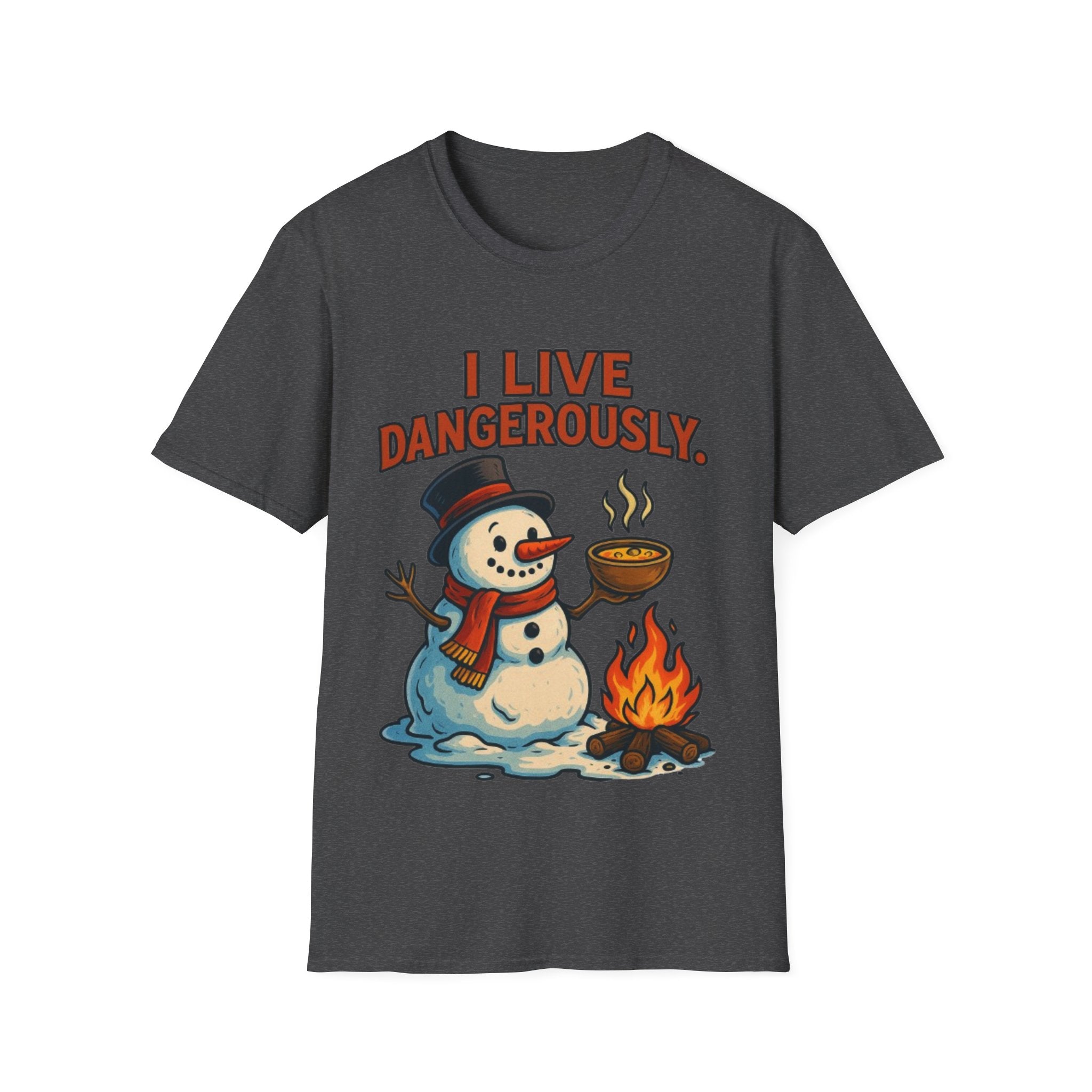 Melting Snowman Tee | Funny & Cool Christmas T-shirt