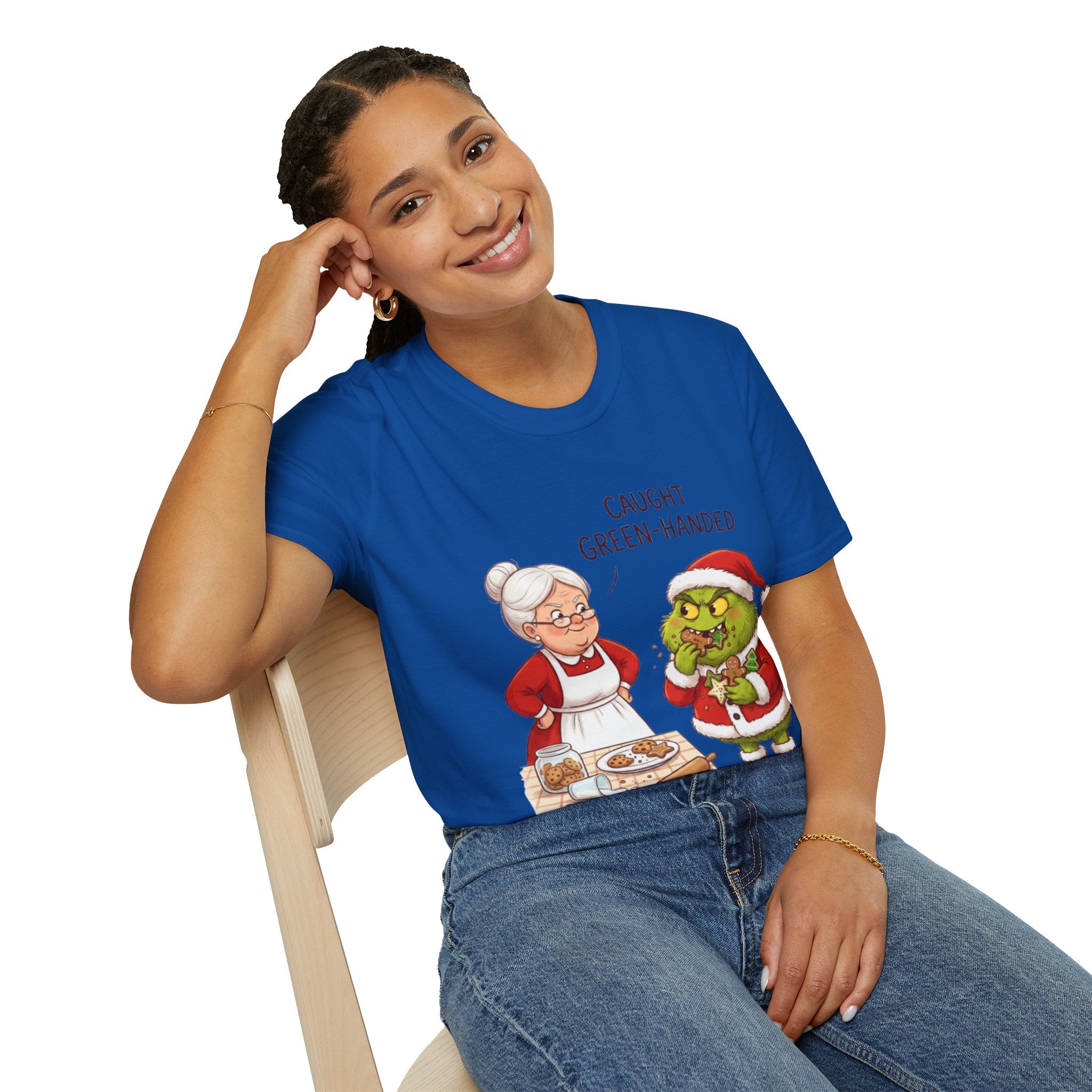 Grinch Cookie Thief T-shirt | Funny Holiday Baking Tee