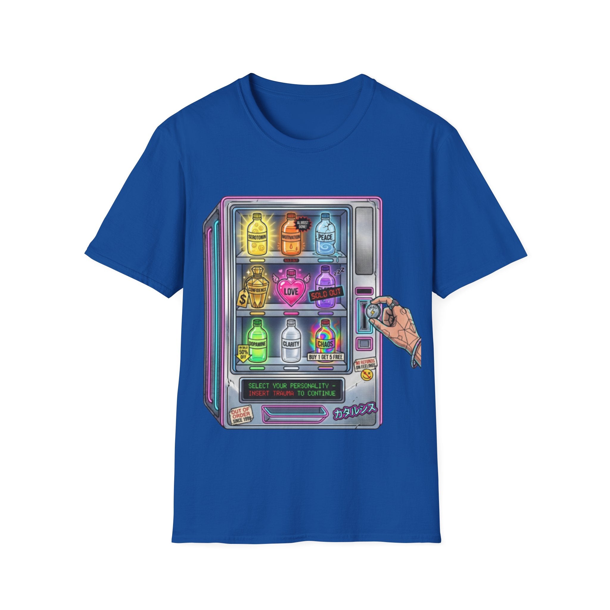 Urban Vending Machine T-Shirt - Trendy Streetwear