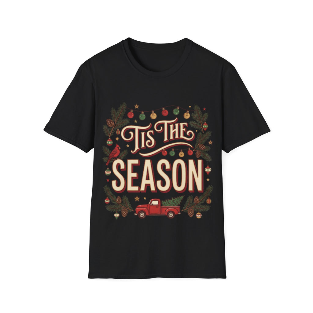 'Tis The Season' Christmas Tee | Cute & Cozy Holiday Graphic Tee