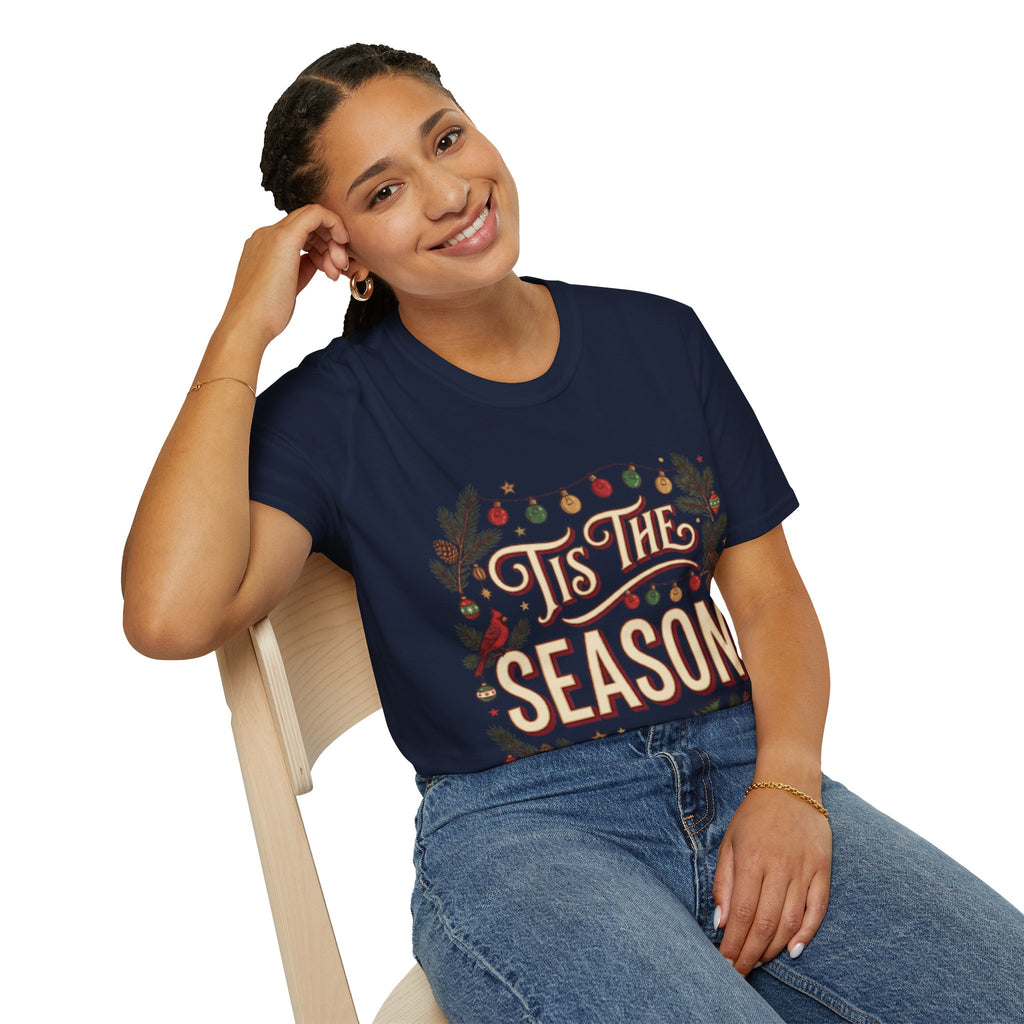 'Tis The Season' Christmas Tee | Cute & Cozy Holiday Graphic Tee