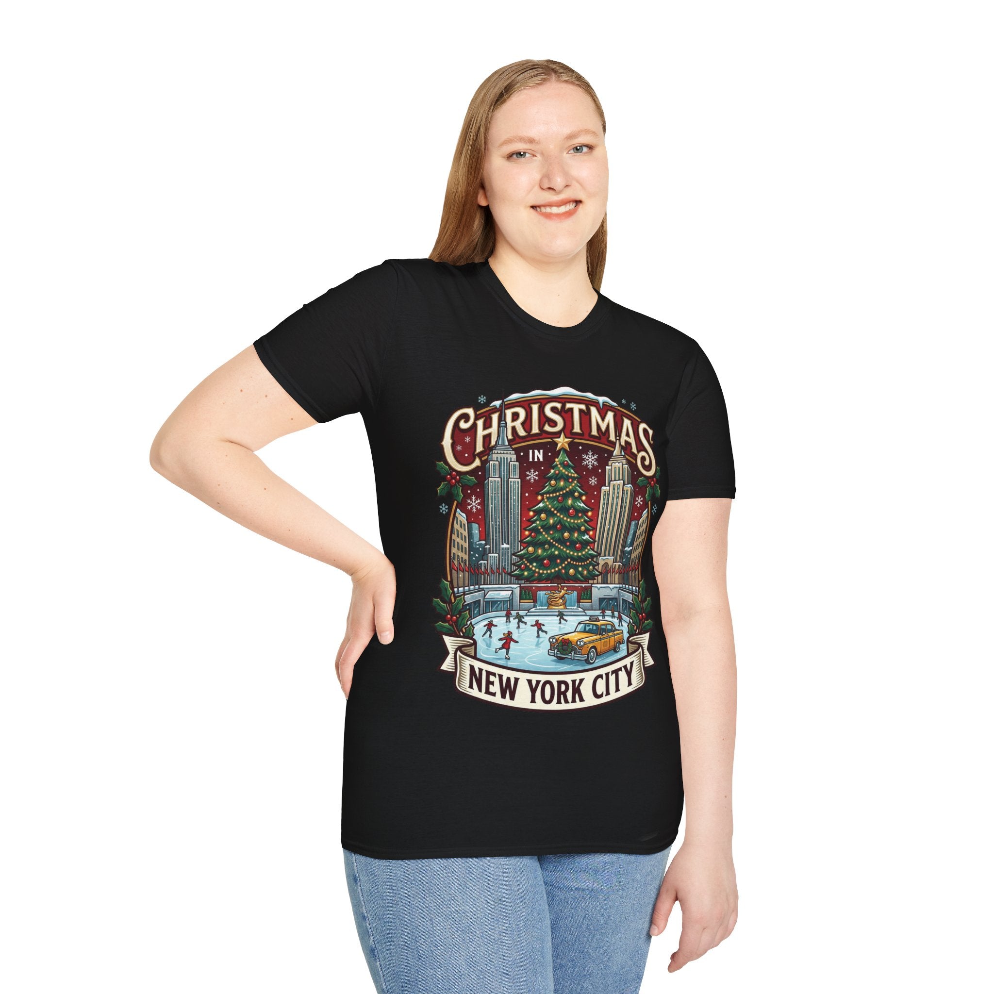 New York Christmas T-Shirt: Festive & Stylish