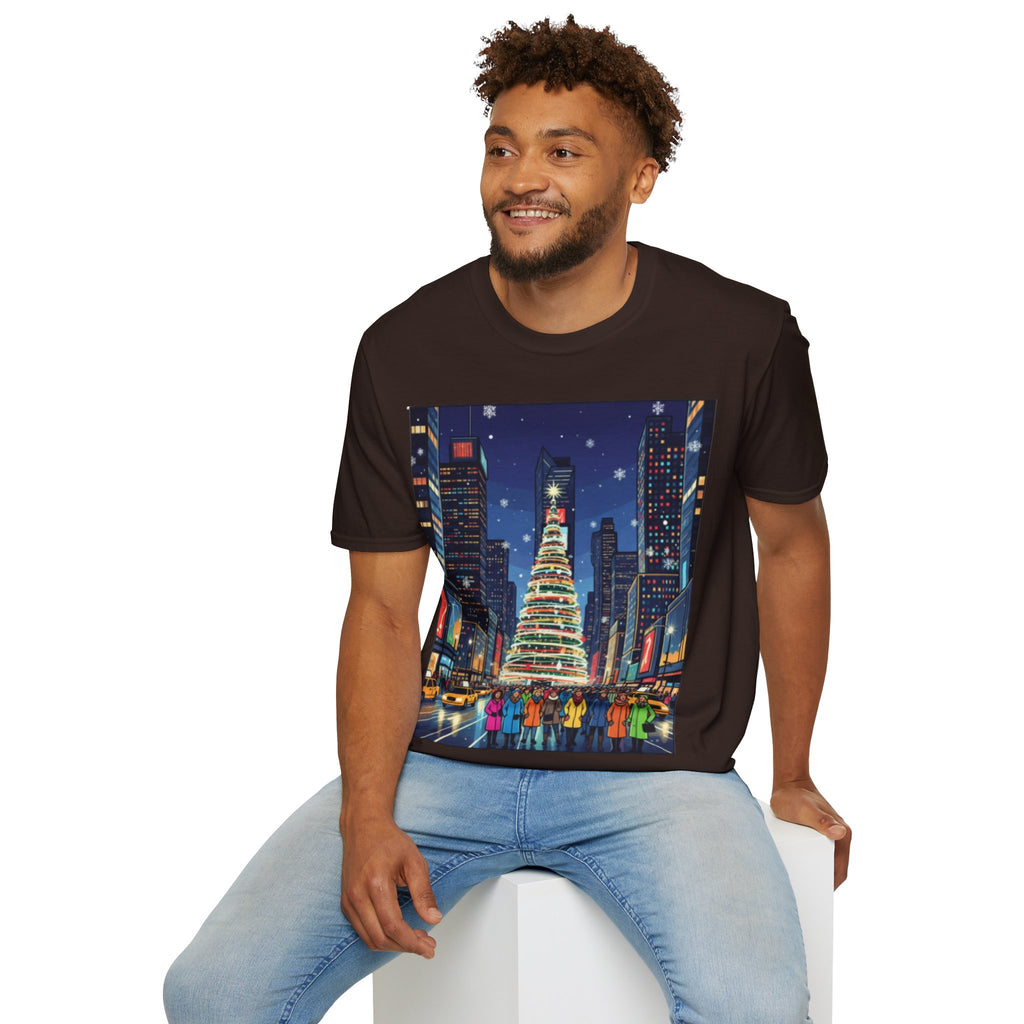 New York Christmas T-Shirt: Festive & Stylish