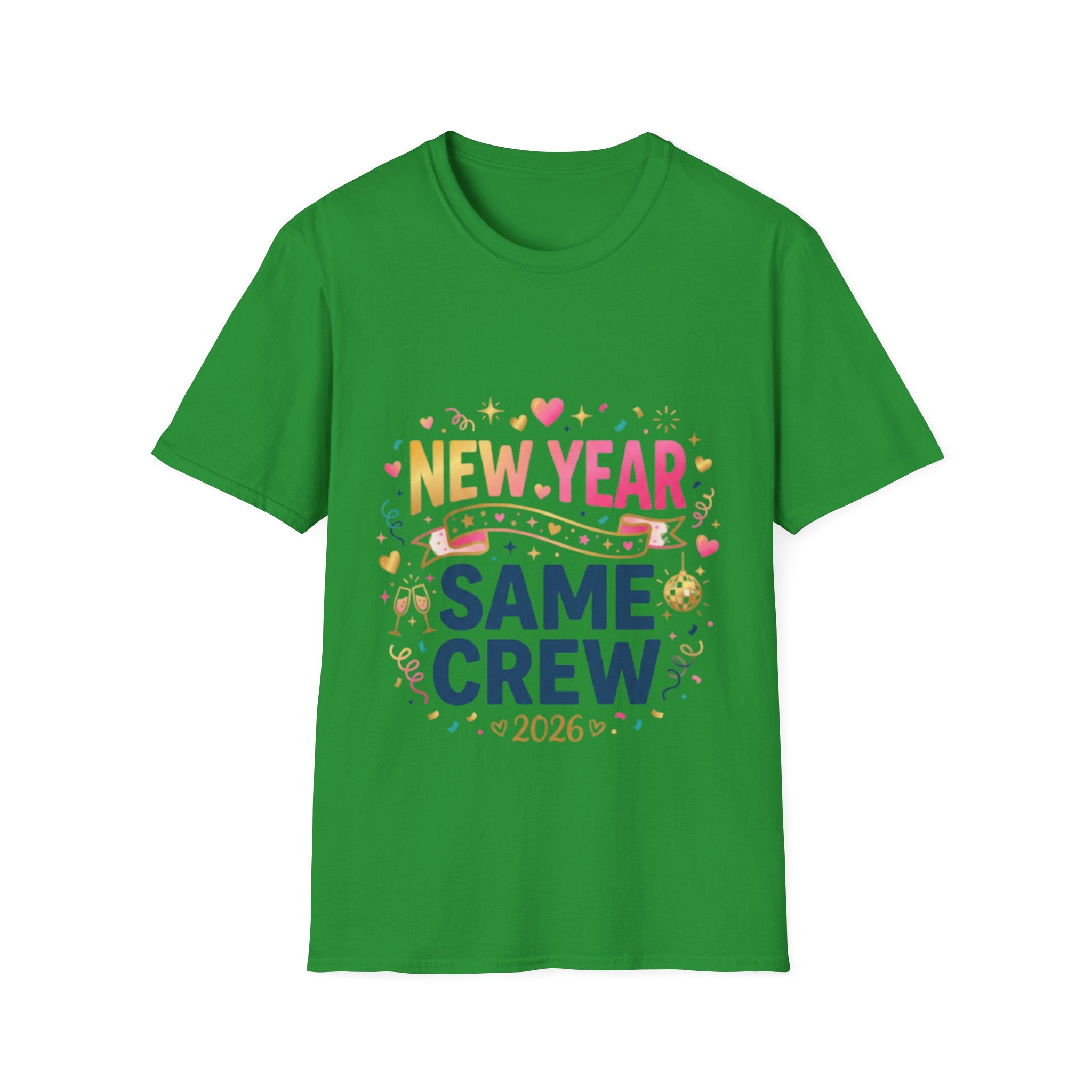 Trendy New Year Same Crew 2026 Streetwear Tee
