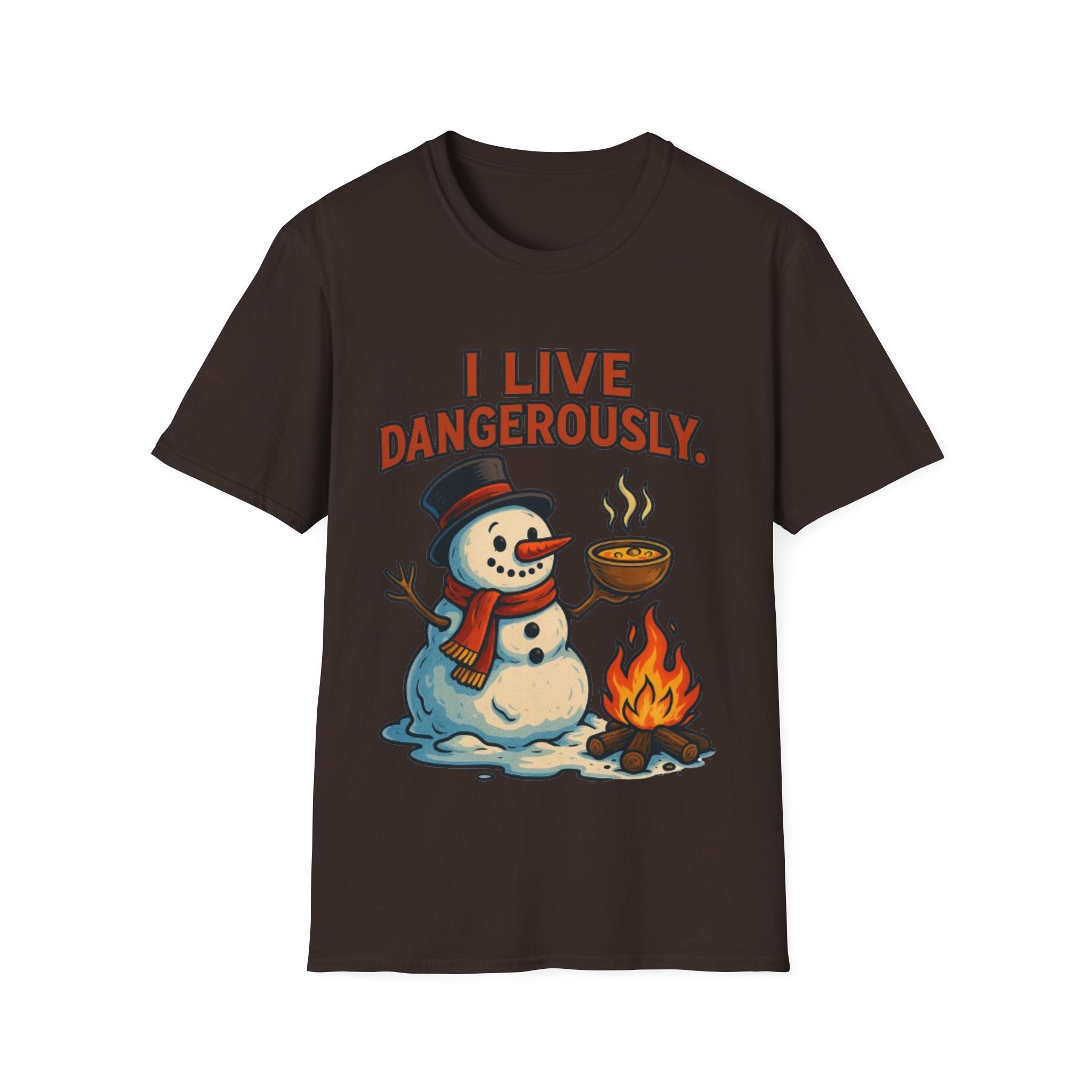 Melting Snowman Tee | Funny & Cool Christmas T-shirt