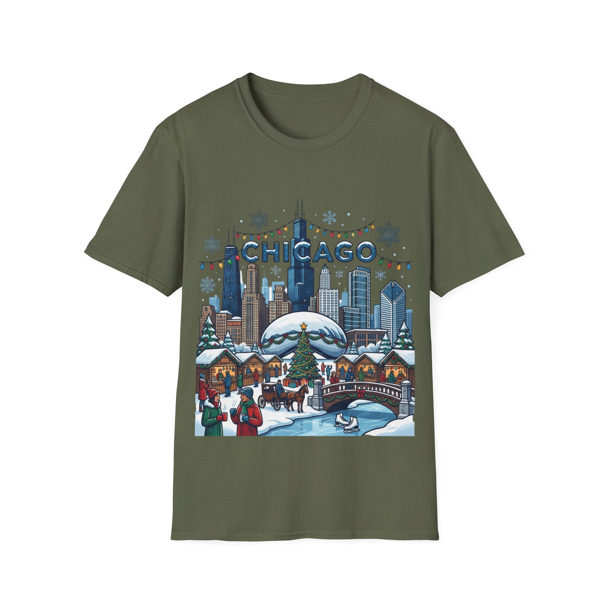 Chicago Christmas Tshirt