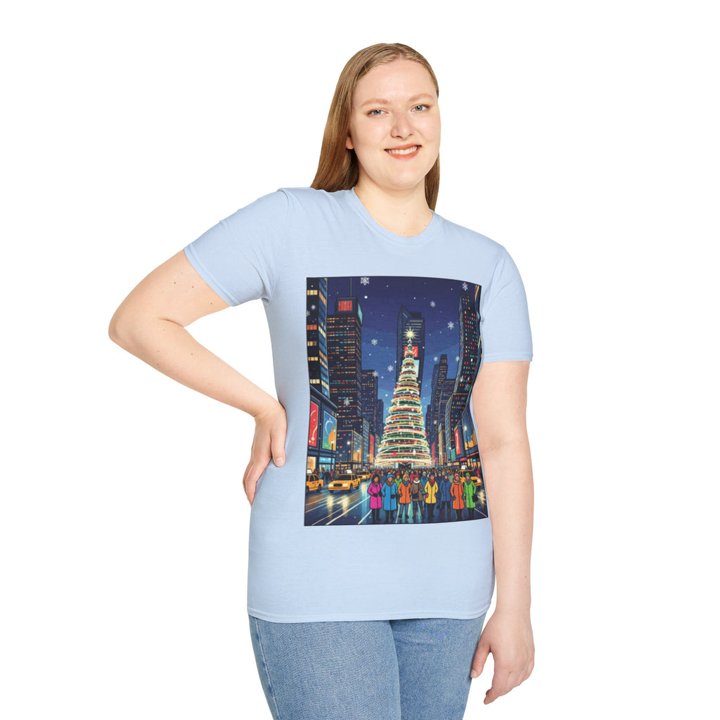 New York Christmas T-Shirt: Festive & Stylish