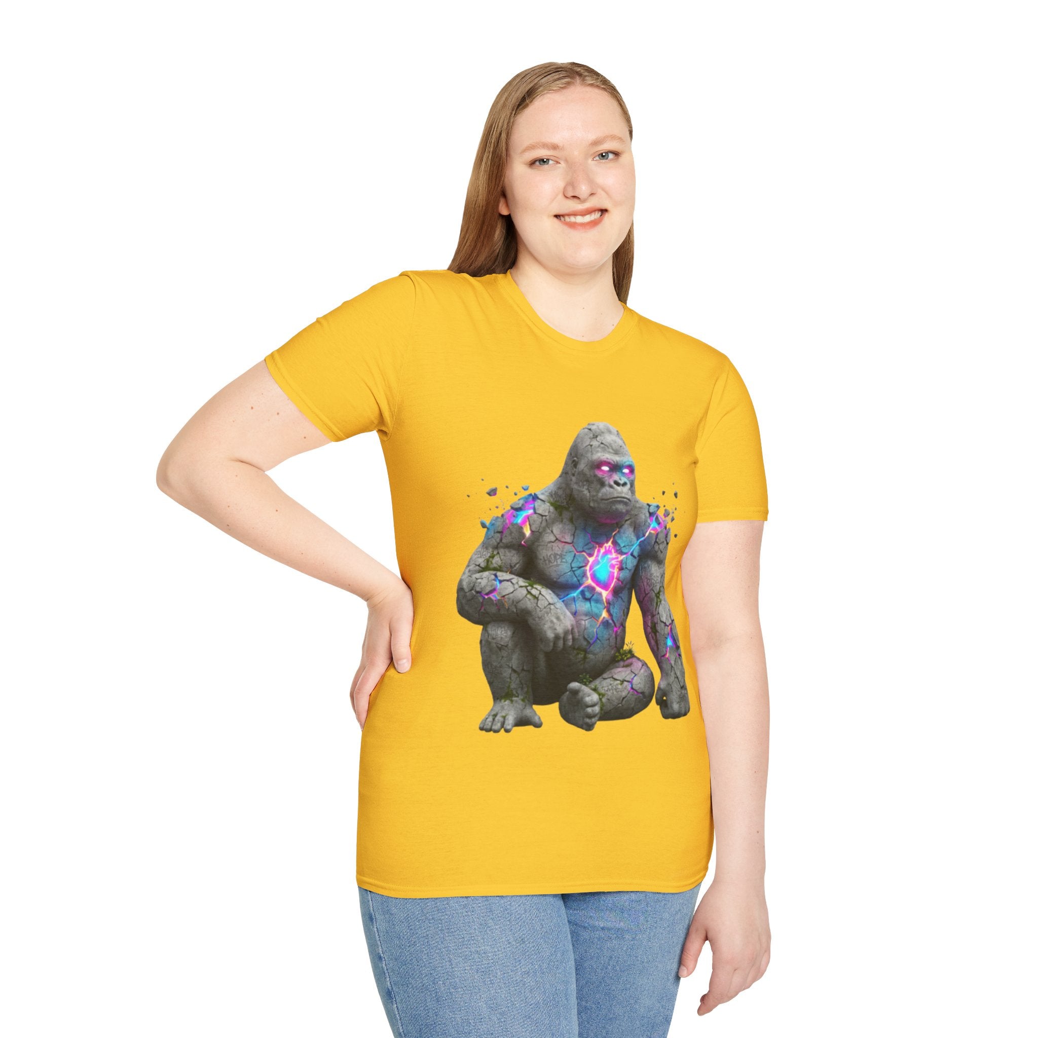 Urban Stone Gorilla Graphic Tee - Trendy Streetwear