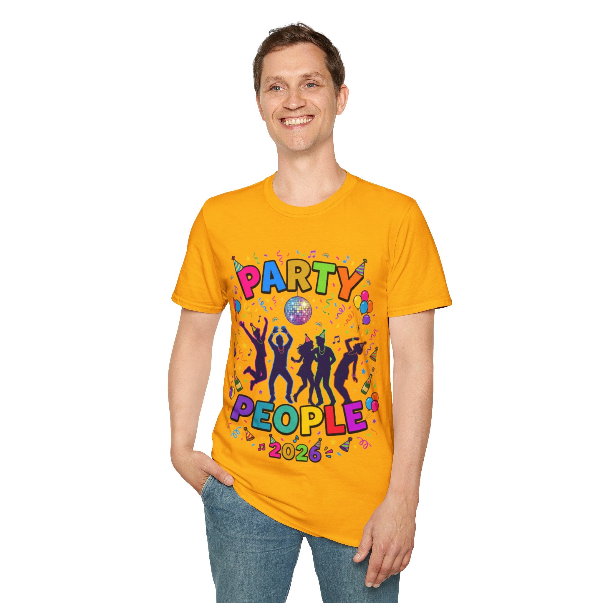 Party People 2026 Vibrant Streetwear Tee