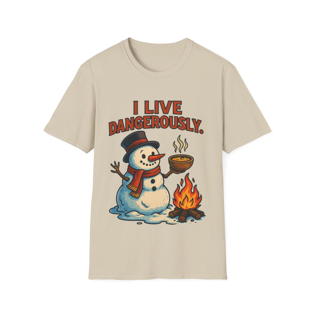 Melting Snowman Tee | Funny & Cool Christmas T-shirt