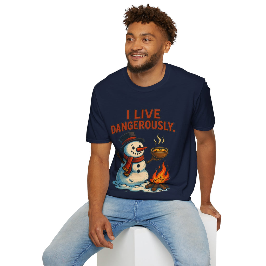 Melting Snowman Tee | Funny & Cool Christmas T-shirt