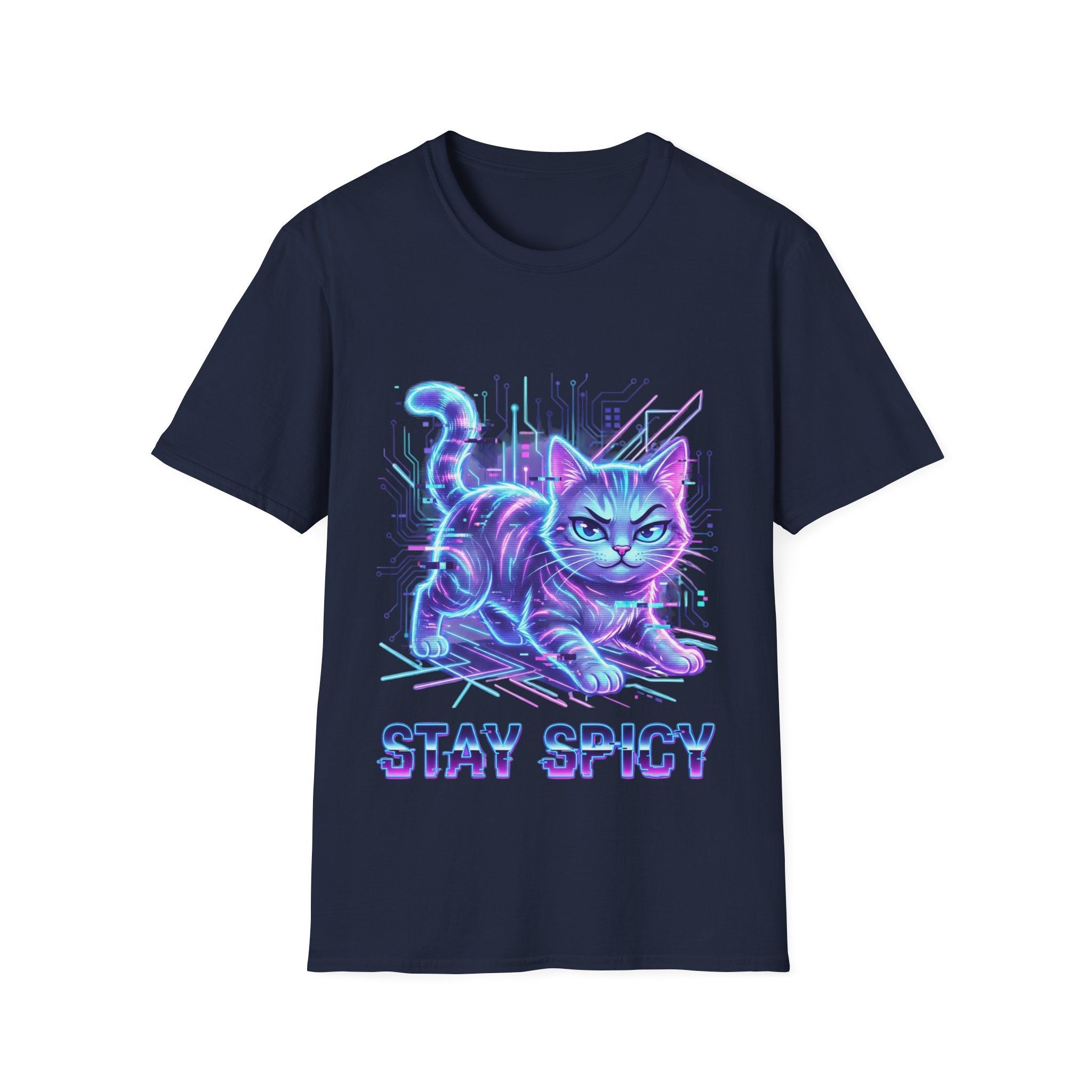 Revolt Drip: Cyber Cat T-shirt