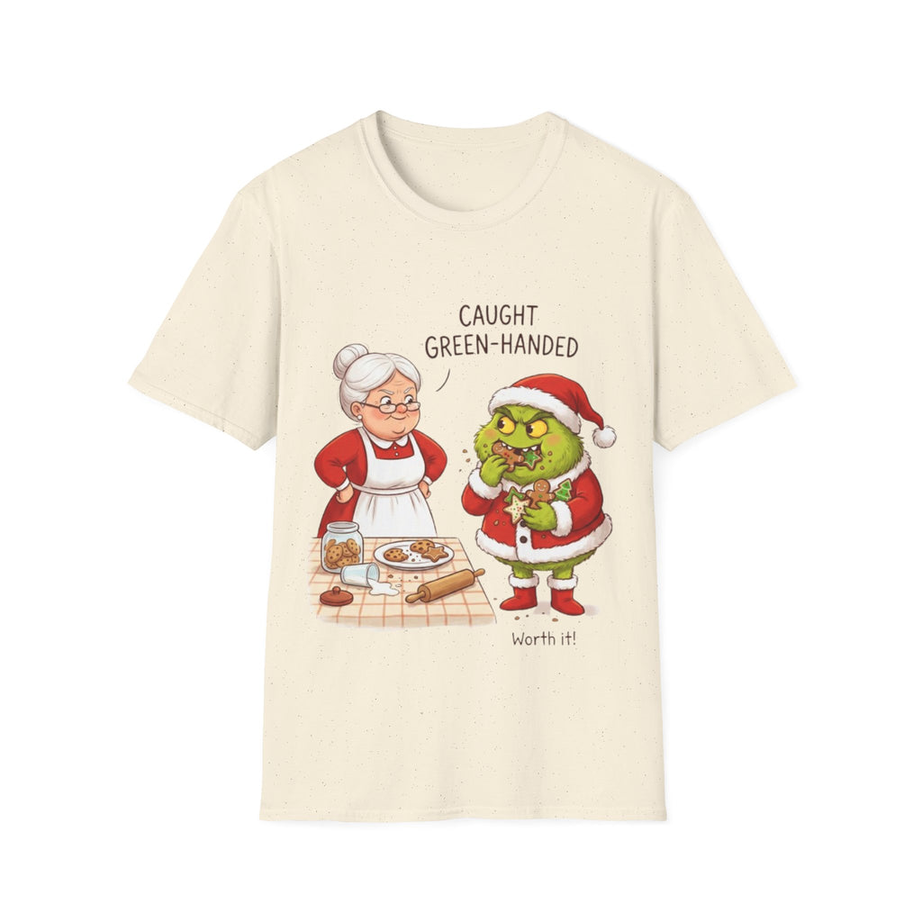 Grinch Cookie Thief T-shirt | Funny Holiday Baking Tee
