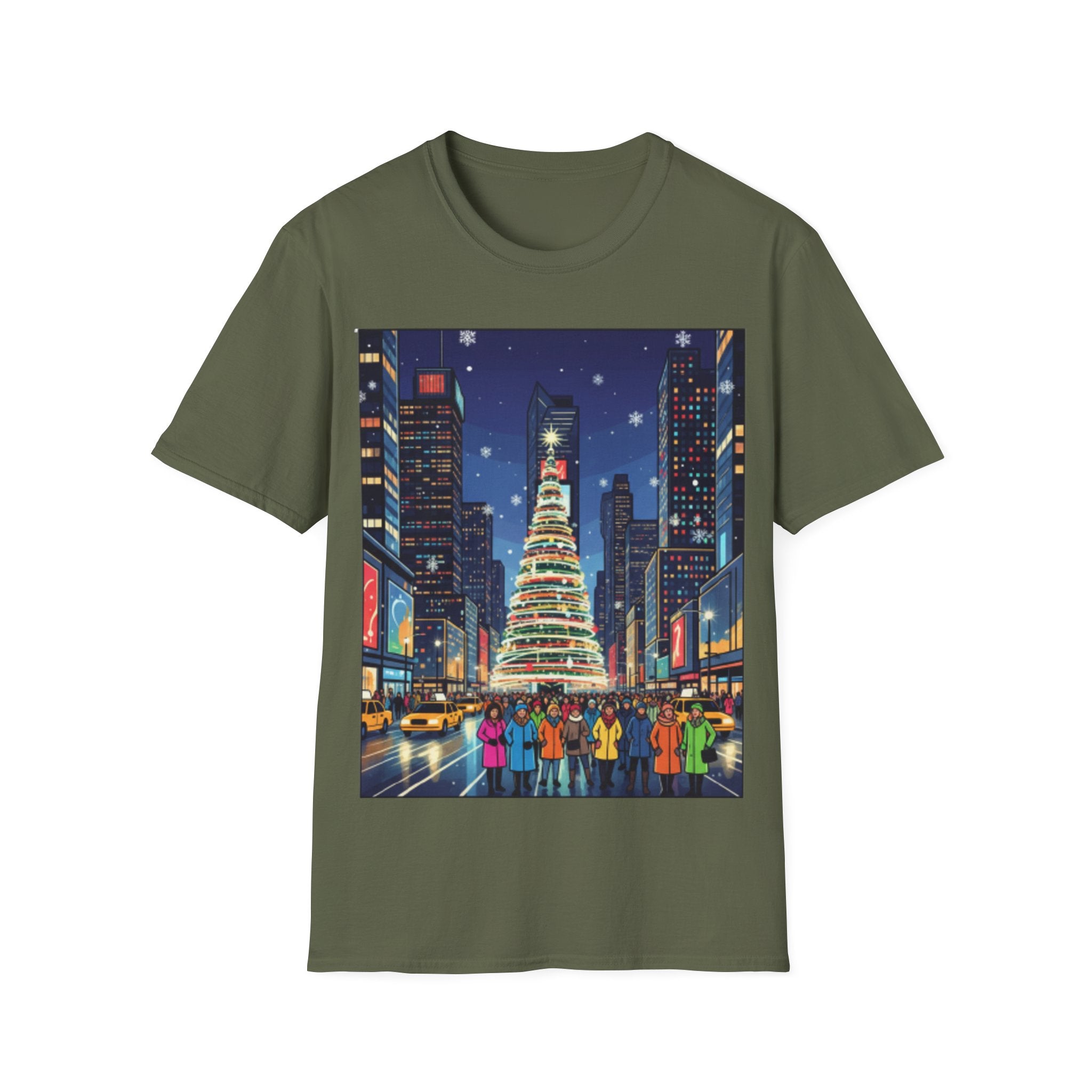 New York Christmas T-Shirt: Festive & Stylish