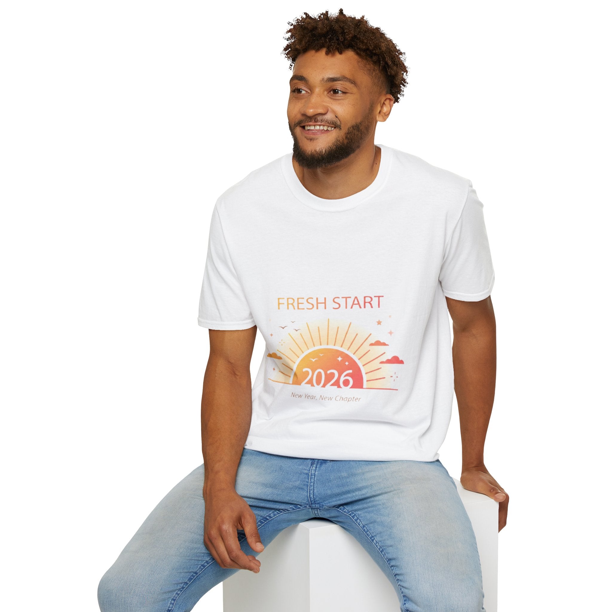 Trendy 2026 Fresh Start Sunrise Unisex Tee