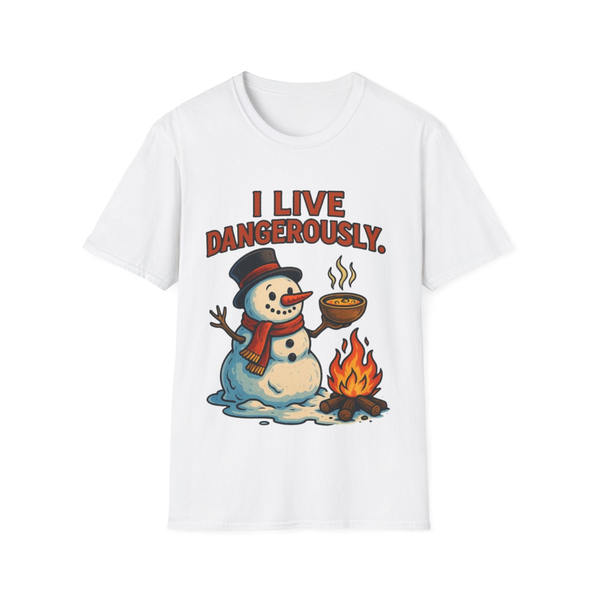 Melting Snowman Tee | Funny & Cool Christmas T-shirt