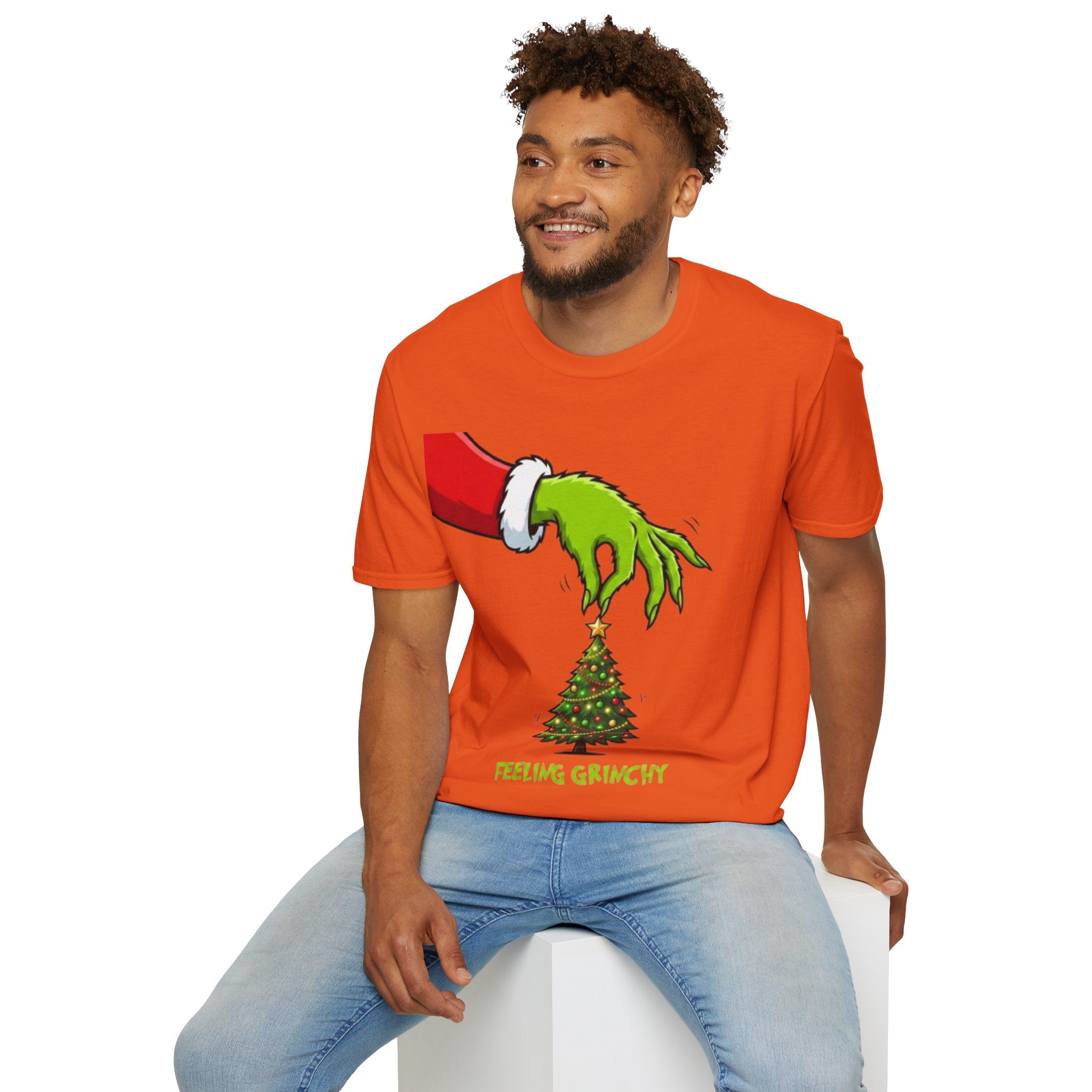 Feeling Grinchy T-shirt | Funny Grinch Christmas T-shirt